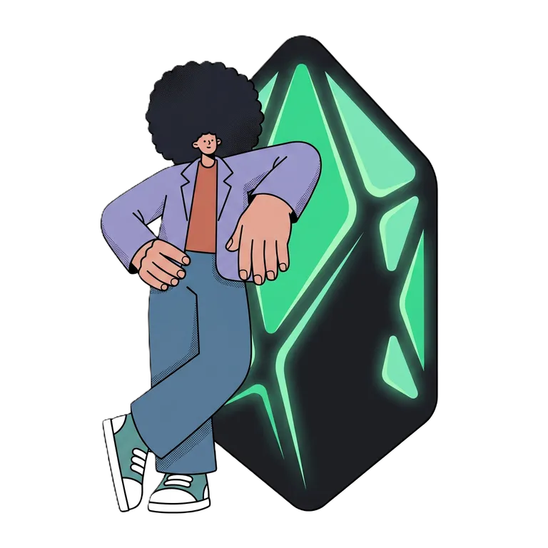 Extend your desktop illustration
